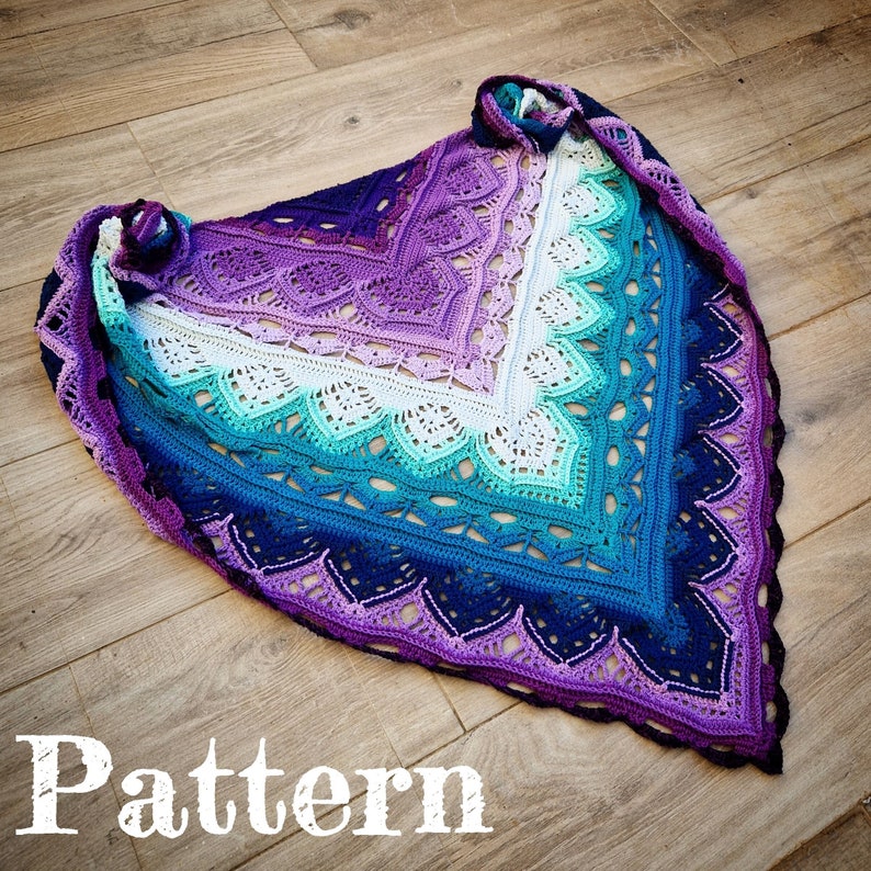 CeylonTea Shawl Pattern