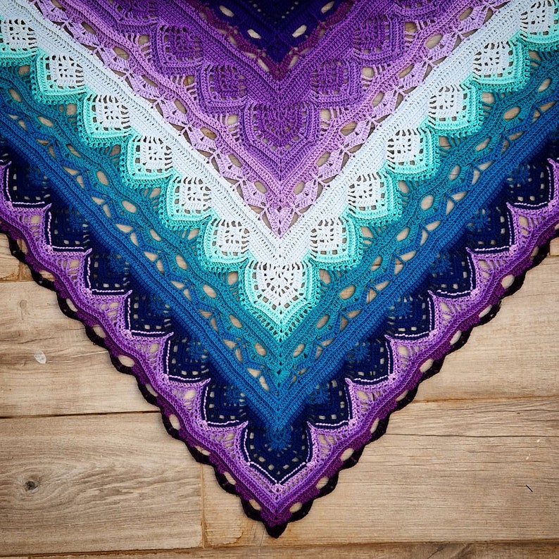 CeylonTea Shawl Pattern