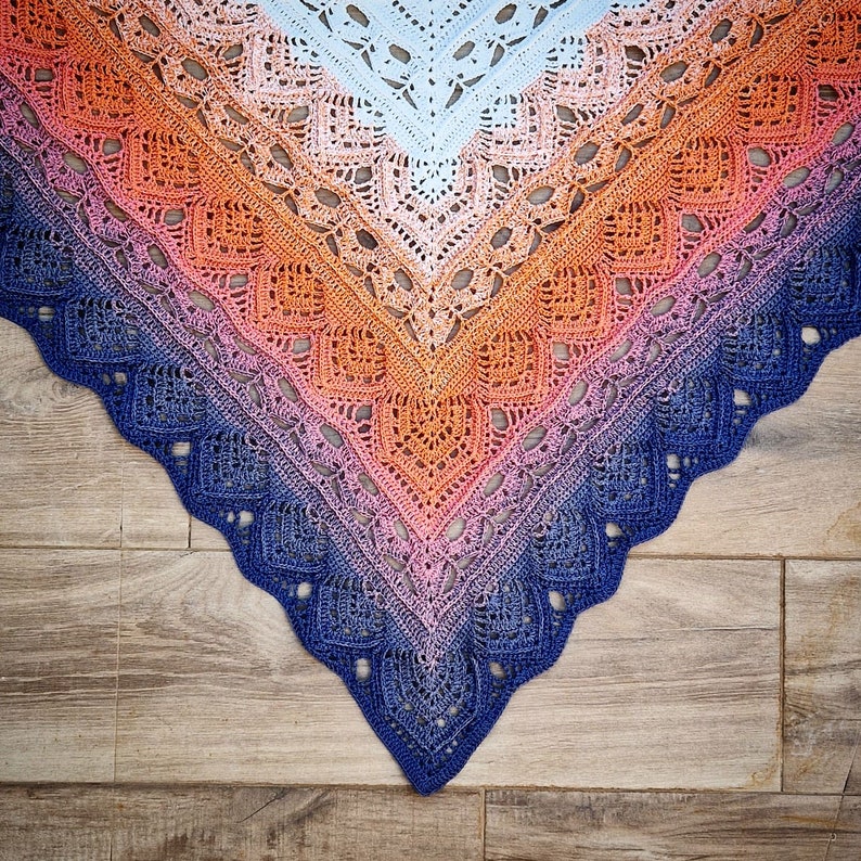 CeylonTea Shawl Pattern