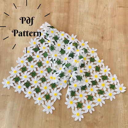 Crochet Daisy Flower Pattern