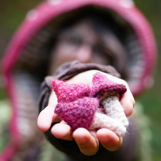 Crochet Mushroom Hood Pattern