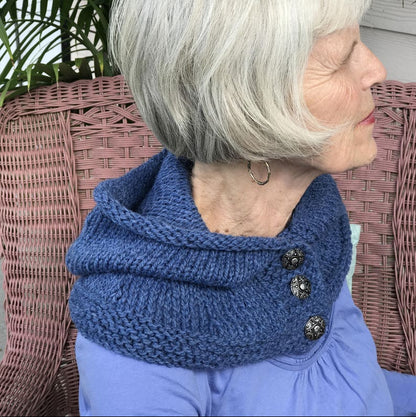 Arctic Chill II Hat and Double Cowl Knitting Pattern