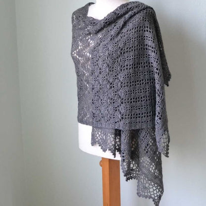 Crochet shawl pattern