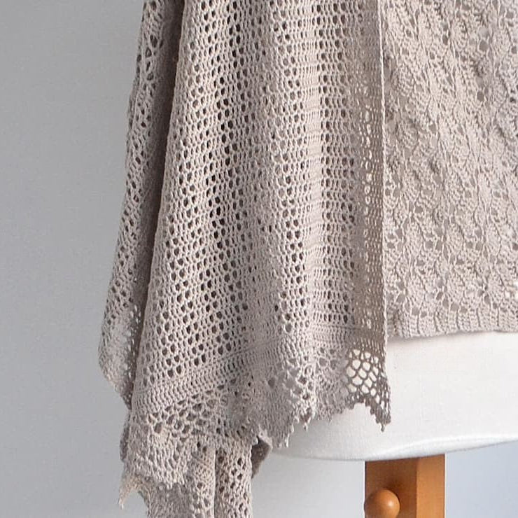 Crochet shawl pattern