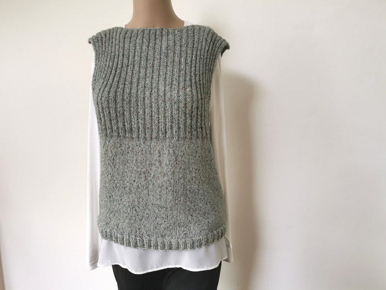 Knitting pattern vest beginner