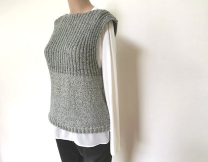 Knitting pattern vest beginner