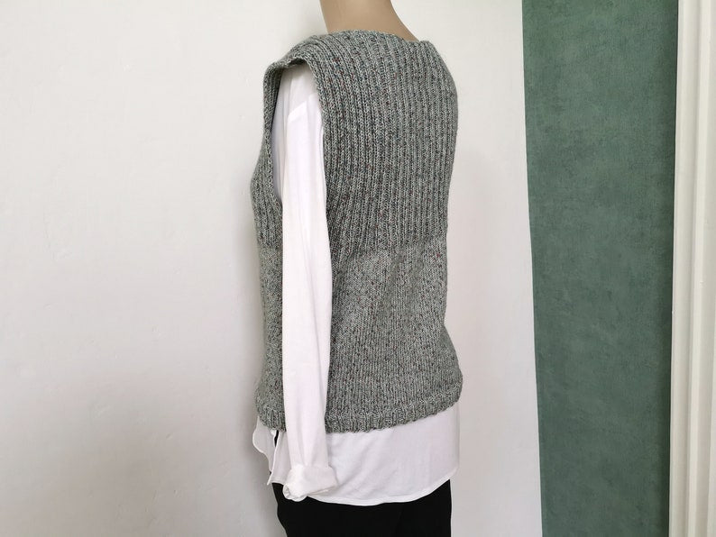 Knitting pattern vest beginner