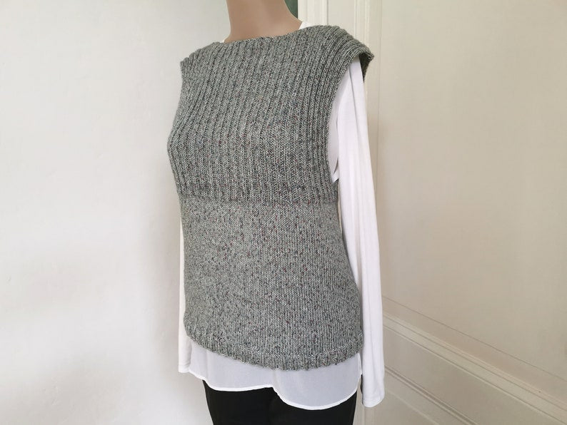 Knitting pattern vest beginner